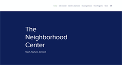 Desktop Screenshot of eastonareaneighborhoodcenter.org