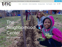 Tablet Screenshot of eastonareaneighborhoodcenter.org